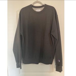 Gray champion sweatshirt crew-neck